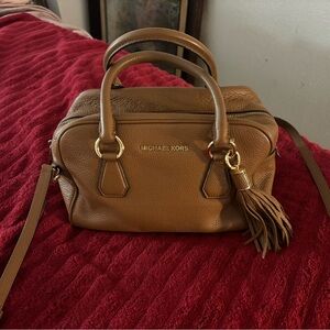 Michael Kors Brown Leather Handbag